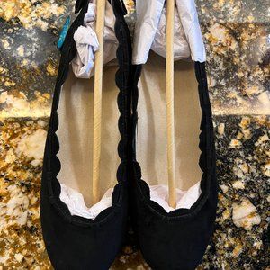 Jack Rogers Ellie Suede II in black